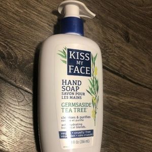 Kiss My Face Moisture Hand Soap Tea Tree 9oz